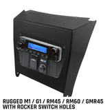 Kawasaki KRX Multi-Mount Kit for M1 / G1 / RM45 / RM60 / GMR45 Radio and Rugged Intercom