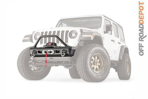 WAR 101330 - DEFENSA DELANTERA WARN ELITE STUBBY CON TUBO JL 2 Y 4 PTAS