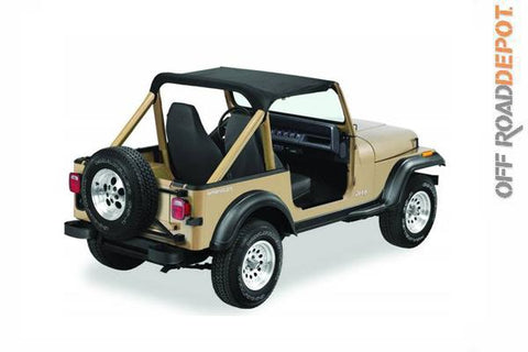 BIKINI TOP JEEP CJ (NEGRO)