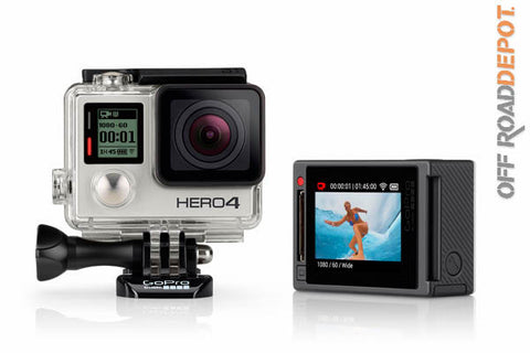 Cámara Digital GoPro HERO4 Silver Edition con Pantalla Incluida