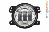 Faro de LED Tipo Niebla 4'' Cromado (JK)