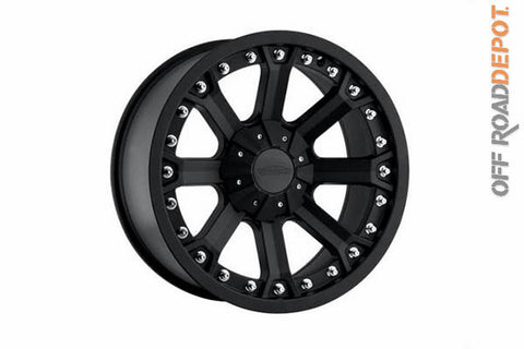 Rin Negro Matte 17x9 (5x5) 6mm 4.75 BS
