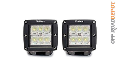 Faros 6" LED 18w Cube Driving