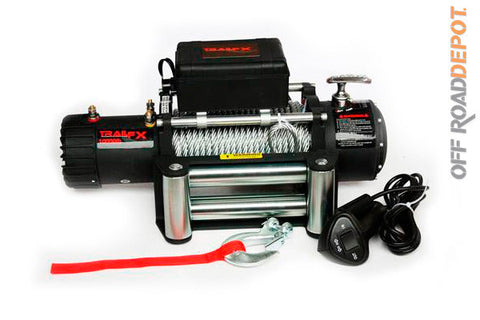 Winch 10,000lbs. Cuerda de Acero 9.1mmx94"