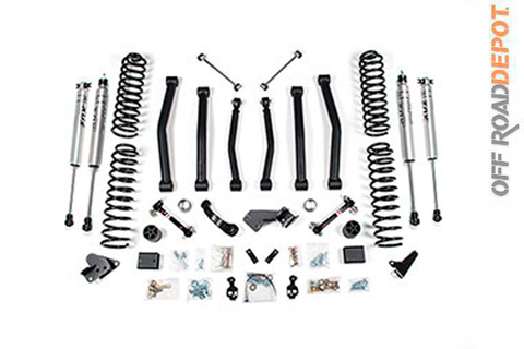 Suspensión 4.5" BDS JK 4 puertas 12-17