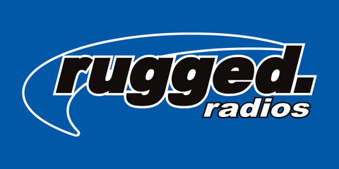 Rugged Radios Retail Signage