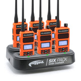 6 PACK - Choose Your GMRS Two Way Handheld Radio