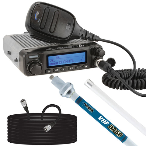 Base Camp - Digital M1 Mobile Radio with Fiberglass Antenna Kit