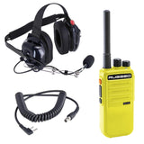 Crew Chief - H42 Spotter Headset and Rugged Handheld Radio Package