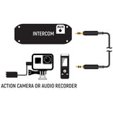 Audio Recording Cable for Rugged Intercoms with 3.5mm Aux Jack