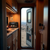 Desktop Power Supply and Cabinet for Rugged Mobile Radios