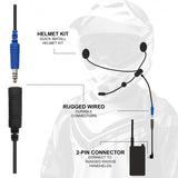 ENDURO Moto Kit -  Includes Helmet Kit and Compact Harness Cable