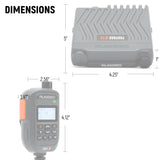 Kit de Radio Móvil G2 Mini GMRS de 30W con Antena