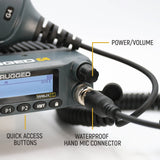 <h2>Radio Móvil GMRS Rambler G4 50W para Polaris RZR, Can-Am X3, Jeep y Overlanding</h2>