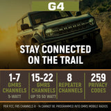 Ford Bronco Two-Way GMRS Mobile Radio Kit