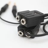 General Aviation Pilot Headset Extension Splitter Cable - CLEARANCE