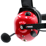 PAIR - H80 Track Talk Linkable Intercom Headsets - Bring The Conversation To The Circle Track NASCAR event