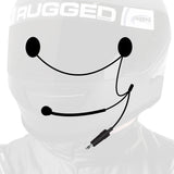 4C IMSA Wired Helmet Kit with Speakers and Mic