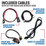 Polaris Xpedition - Radio and Remote Head Intercom Mount Kit