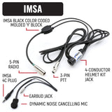 IMSA Driver Only Racing Communication System with R1 Radio