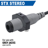 Single Headset / Helmet Jack - Bar Mount