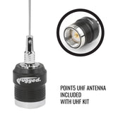 Long Track Antenna Upgrade Kit for Rugged V3 / RH5R Handheld Radio