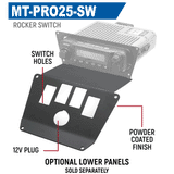 2025 and Newer Polaris RZR Pro XP, Pro R, and Pro S - Complete Communication Kit with Bluetooth Intercom and 2-Way Radio