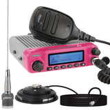 Radio Kit • Pink Rugged M1 RACE SERIES Waterproof Mobile Radio with Antenna • Digital and Analog