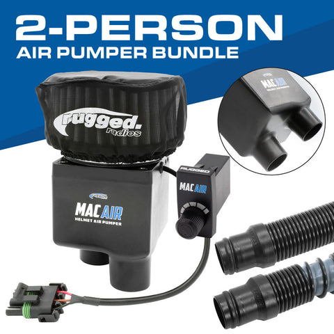 MAC Air 2-Person Helmet Air Pumper (Bundle)