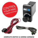 Rocker Switch Variable Speed Controller (VSC) for MAC Helmet Air Pumper - Complete Switch & Wiring Harness