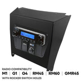 Kawasaki KRX Multi-Mount Kit for Rugged Mobile Radios and Intercom