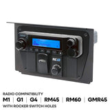 Polaris XP1 Mount Kit for Rugged Radios and Intercom