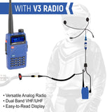 MOTO MAX Complete Motorcycle Communication Kit with Heavy-Duty OFFROAD Cables