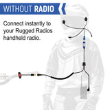 MOTO MAX Complete Motorcycle Communication Kit with Heavy-Duty OFFROAD Cables