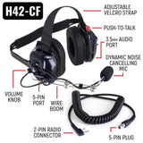NASCAR Driver and Crew Chief Long Track Racing Kit with RDH16 Radios