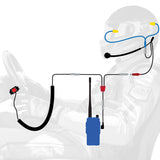 NASCAR Driver Only Racing Communication System with R1 Radio