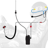NASCAR Driver Only Long Track Racing Communication Kit with RDH16 Radio