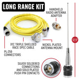 NASCAR Driver Only Long Track Racing Communication Kit with RDH16 Radio