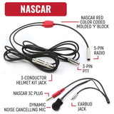 NASCAR Driver Only Long Track Racing Communication Kit with RDH16 Radio
