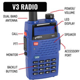 NASCAR Driver and Crew Chief Racing Kit with V3 Radios