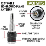 Kit de Radio Móvil G2 Mini GMRS de 30W con Antena