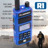 RACE SERIES Complete Motorcycle Communication Kit with OFFROAD Cables and R1 Radio