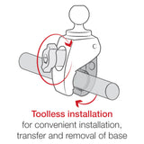 RAM Tough-Claw Small Clamp Base with Ball