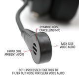 Bluetooth Headset for Cell Phones - 2-Way Radio Compatible (OTH and BTH)