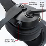 Bluetooth Headset for Cell Phones - 2-Way Radio Compatible (OTH and BTH)