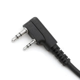Rugged and Kenwood Handheld Radio - Headset Coil Cord