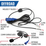 RUGGED Wired Driver Only Communication Kit with R1 Radio