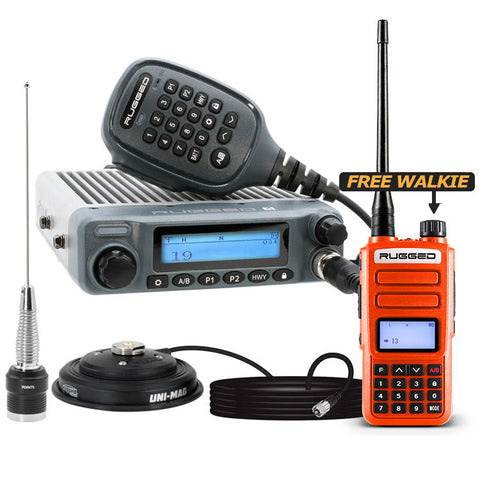 Radio Kit - G1 ADVENTURE SERIES Waterproof GMRS Mobile Radio with Antenna