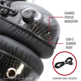 AlphaBass Carbon Fiber Headset for STEREO and OFFROAD Intercoms