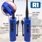 BUNDLE - R1 Handheld Radio with Long Range Antenna and High Capacity Battery